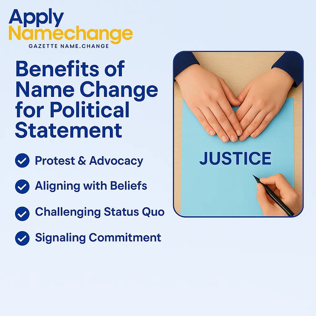 Benefits of Political Name Change